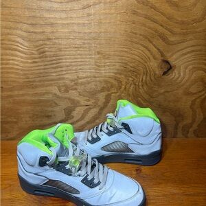 Air Jordan 5 Retro Green Bean (2022) Size 9.5 US Reflective - No Box